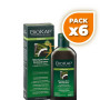 Pack 6x CHAMPU NEGRO DETOXINANTE 200ML BIOKAP