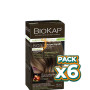 Pack 6x RAPID DELICATO 8.03 RUBIO CLARO NATURAL 135ML BIOKAP