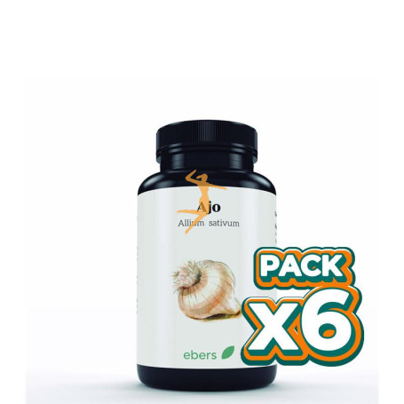Pack 6x AJO 500MG 100 PERLAS EBERS