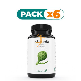 Pack 6x ALCACHOFA 500 MG 60 COMP EBERS