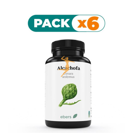 Pack 6x ALCACHOFA 500 MG 60 COMP EBERS