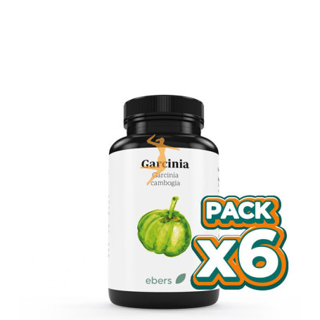 Pack 6x GARCINIA C. 400 MG 60 CÁPS EBERS