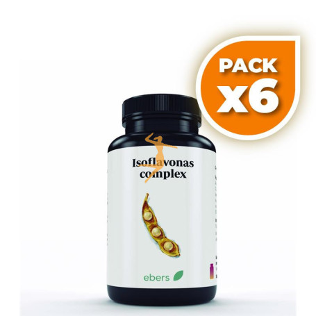 Pack 6x ISOFLAVONAS 850 MG 60 PERLAS EBERS