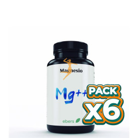 Pack 6x MAGNESIO 500 MG 100 COMP EBERS