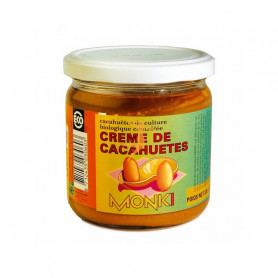 CREMA DE CACAHUETE 330Gr. MONKI