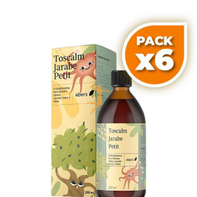 Pack 6x TOSCALM JARABE PETIT 250 ML EBERS