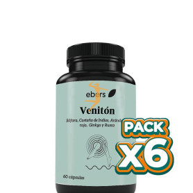 Pack 6x VENITÓN 60 CÁPSULAS EBERS