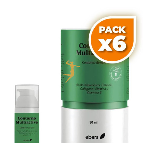 Pack 6x CONTORNO DE OJOS MULTIACTIVE 30ML EBERS