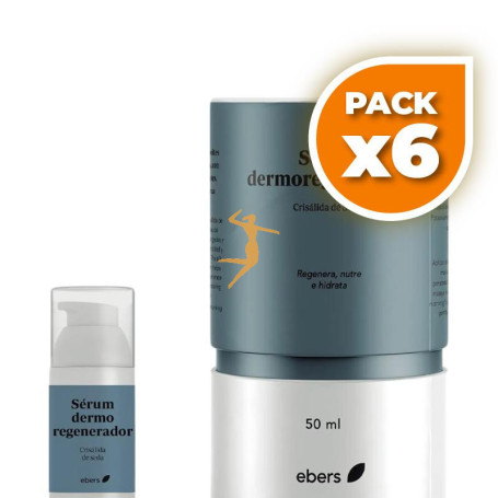 Pack 6x SÉRUM DERMOREGENERADOR CRISÁLIDA DE SEDA 30ML EBERS