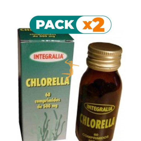 Pack 2x CHLORELLA COMPRIMIDOS INTEGRALIA