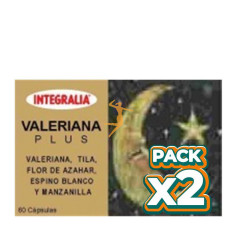 Pack 2x VALERIANA PLUS 60 CAPSULAS INTEGRALIA