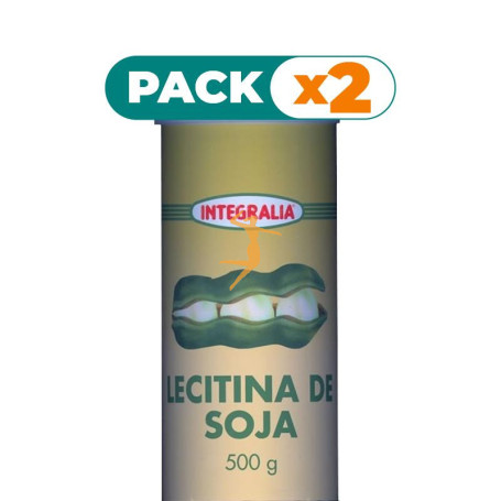 Pack 2x LECITINA DE SOJA IP 500Gr. INTEGRALIA