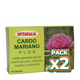 Pack 2x CARDO MARIANO PLUS 60 CÁPSULAS INTEGRALIA