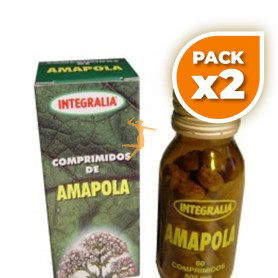 Pack 2x AMAPOLA COMPRIMIDOS INTEGRALIA