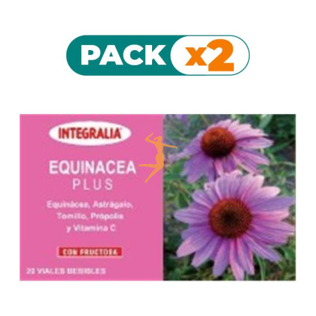 Pack 2x EQUINACEA PLUS 20 VIALES INTEGRALIA