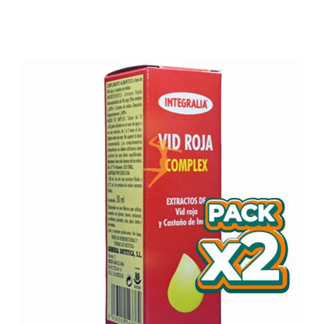 Pack 2x VID ROJA COMPLEX EXTRACTO 50Ml. INTEGRALIA
