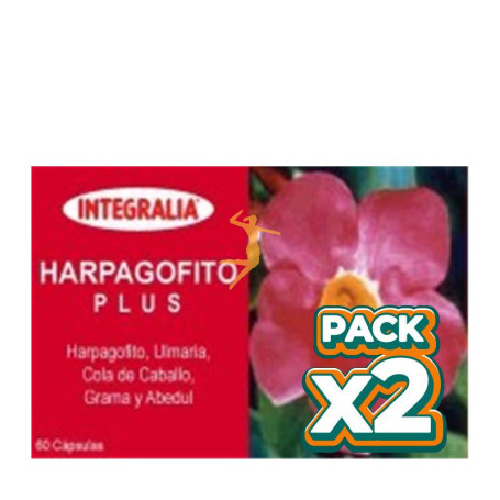 Pack 2x HARPAGOFITO PLUS 60 CÁPSULAS INTEGRALIA