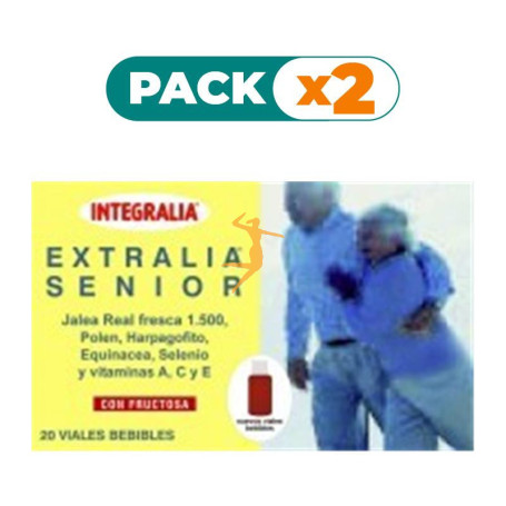 Pack 2x EXTRALIA SENIOR 20 VIALES INTEGRALIA