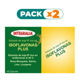 Pack 2x ISOFLAVONAS PLUS 60 CÁPSULAS INTEGRALIA