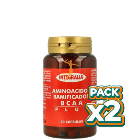 Pack 2x AMINOACIDOS RAMIFICADOS BCAA 90 CAP INTEGRALIA