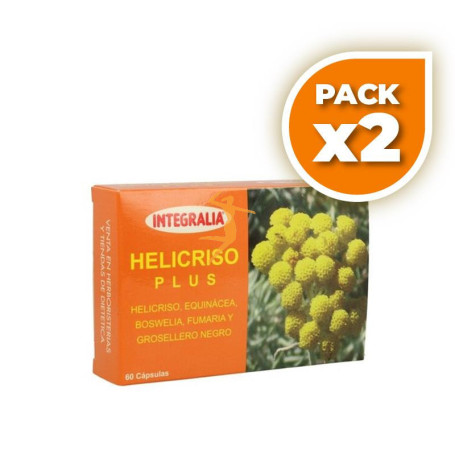 Pack 2x HELICRISO PLUS 60 CAPSULAS INTEGRALIA