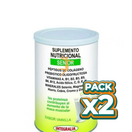 Pack 2x SUPLEMENTO NUTRICIONAL SENIOR 340Gr. INTEGRALIA