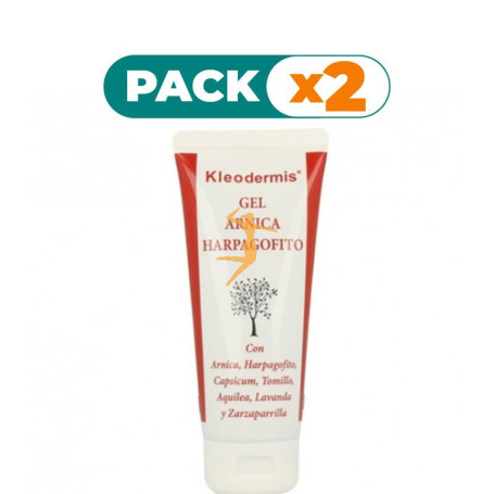 Pack 2x KLEODERMIS GEL ARNICA Y HARPAGOFITO 100Ml. INTEGRALIA
