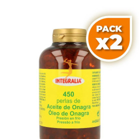Pack 2x ACEITE DE ONAGRA 450 PERLAS INTEGRALIA