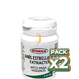 Pack 2x EXTRACTO DE ANIS ESTRELLADO 60 CÁPSULAS INTEGRALIA