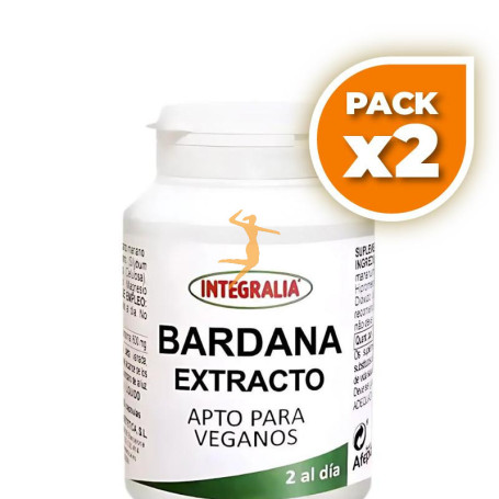 Pack 2x EXTRACTO DE BARDANA 60 CÁPSULAS INTEGRALIA