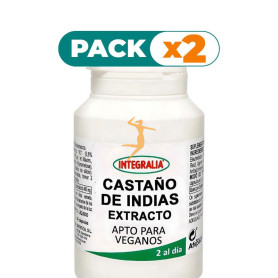 Pack 2x EXTRACTO DE CASTAÑO DE INDIAS 60 CÁPSULAS INTEGRALIA