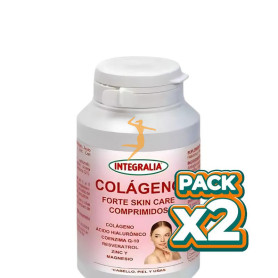 Pack 2x COLAGENO FORTE SKIN CARE 120 COMPRIMIDOS INTEGRALIA