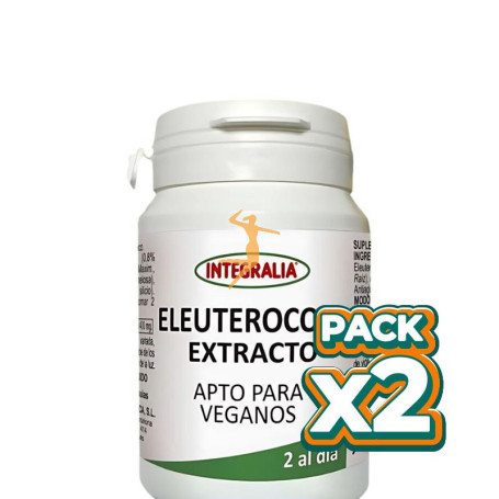 Pack 2x EXTRACTO DE ELEUTEROCOCO 60 CÁPSULAS INTEGRALIA