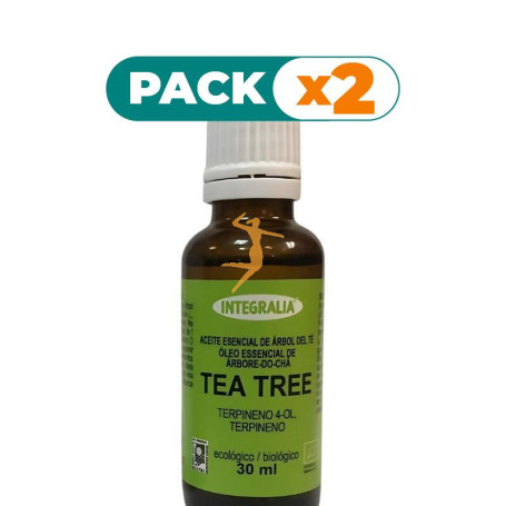 Pack 2x ACEITE ESENCIAL DE ÁRBOL DEL TÉ ECO 30ML INTEGRALIA