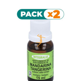 Pack 2x ACEITE ESENCIAL DE MANDARINA ECO 15ML INTEGRALIA