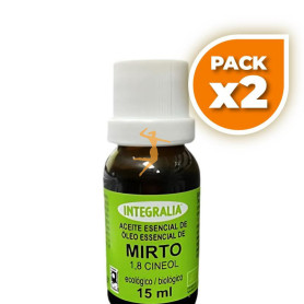 Pack 2x ACEITE ESENCIAL DE MIRTO ECO 15ML INTEGRALIA