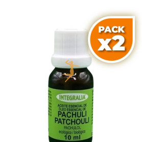Pack 2x ACEITE ESENCIAL DE PACHULI ECO 10ML INTEGRALIA