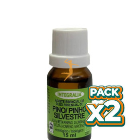 Pack 2x ACEITE ESENCIAL DE PINO SILVESTRE ECO 15ML INTEGRALIA