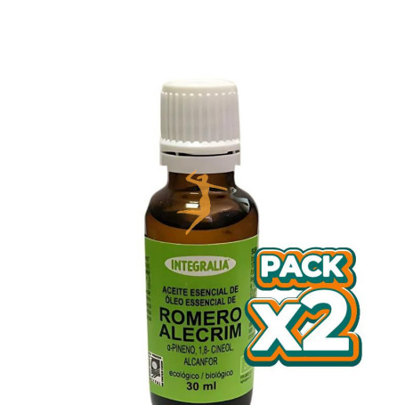 Pack 2x ACEITE ESENCIAL DE ROMERO ECO 30ML INTEGRALIA