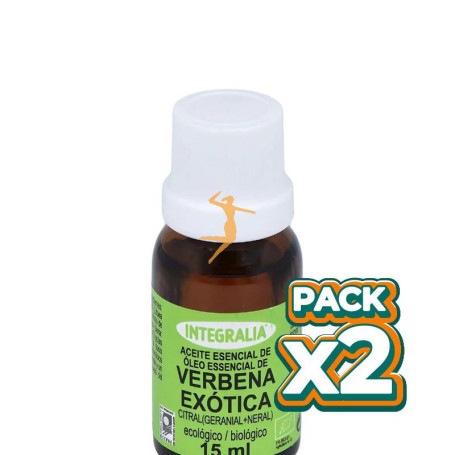 Pack 2x ACEITE ESENCIAL DE VERBENA EXÓTICA ECO 15ML INTEGRALIA
