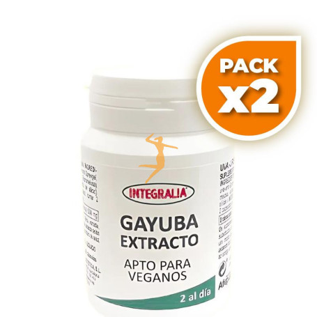 Pack 2x EXTRACTO DE GAYUBA 60 CÁPSULAS INTEGRALIA