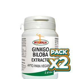 Pack 2x EXTRACTO DE GINKGO 60 CÁPSULAS INTEGRALIA