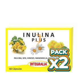 Pack 2x INULINA PLUS 60 CÁPSULAS INTEGRALIA