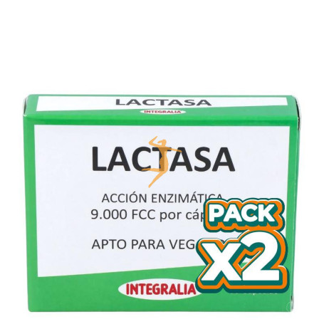 Pack 2x LACTASA 30 CÁPSULAS INTEGRALIA