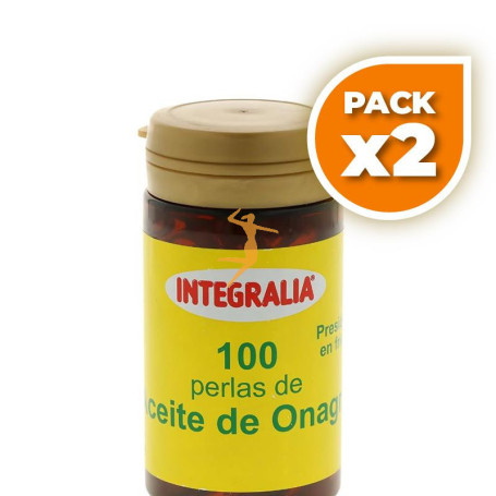 Pack 2x ACEITE DE ONAGRA 100 PERLAS INTEGRALIA