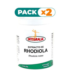 Pack 2x EXTRACTO DE RHODIOLA 60 CÁPSULAS INTEGRALIA