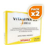 Pack 2x VITAMINA D3 4000UI 30 CÁPSULAS INTEGRALIA