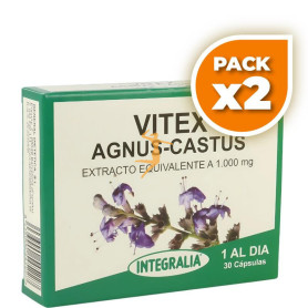 Pack 2x VITEX AGNUS CASTUS 30 CÁPSULAS INTEGRALIA