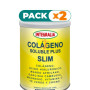 Pack 2x COLÁGENO SOLUBLE PLUS SLIM SABOR NEUTRO 300G INTEGRALIA