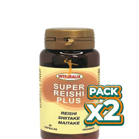 Pack 2x SUPER REISHI PLUS 60 CAPSULAS INTEGRALIA